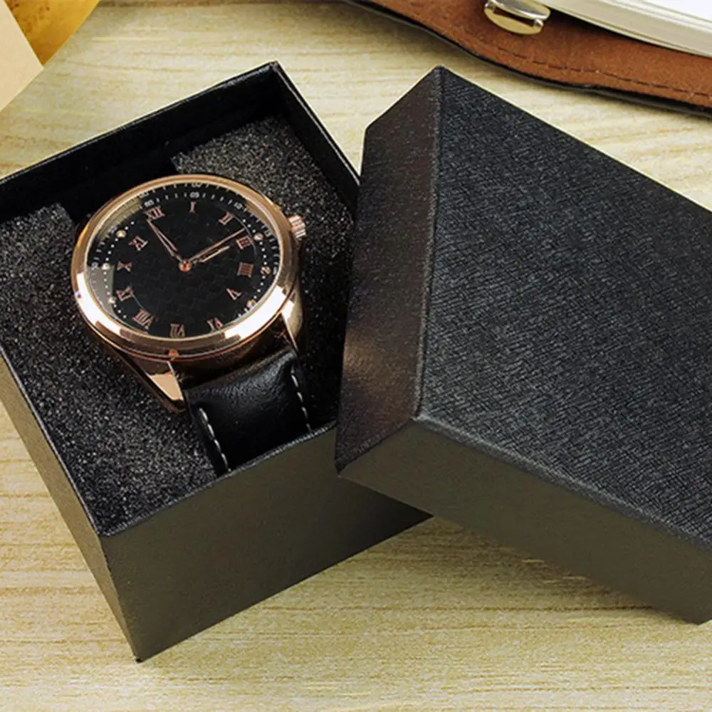 

80% Hot Sell Fashion Square Bracelet Watch Jewelry Holder Storage Case Packaging Gift Box