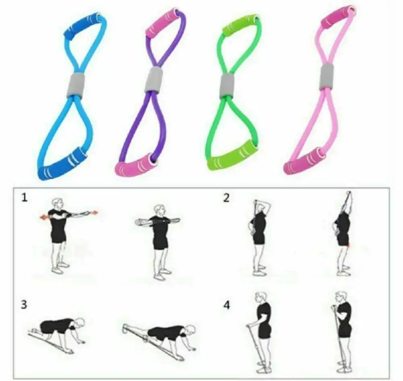 Эластичные ленты-Эспандеры для фитнеса латексные резиновые повязки упражнений