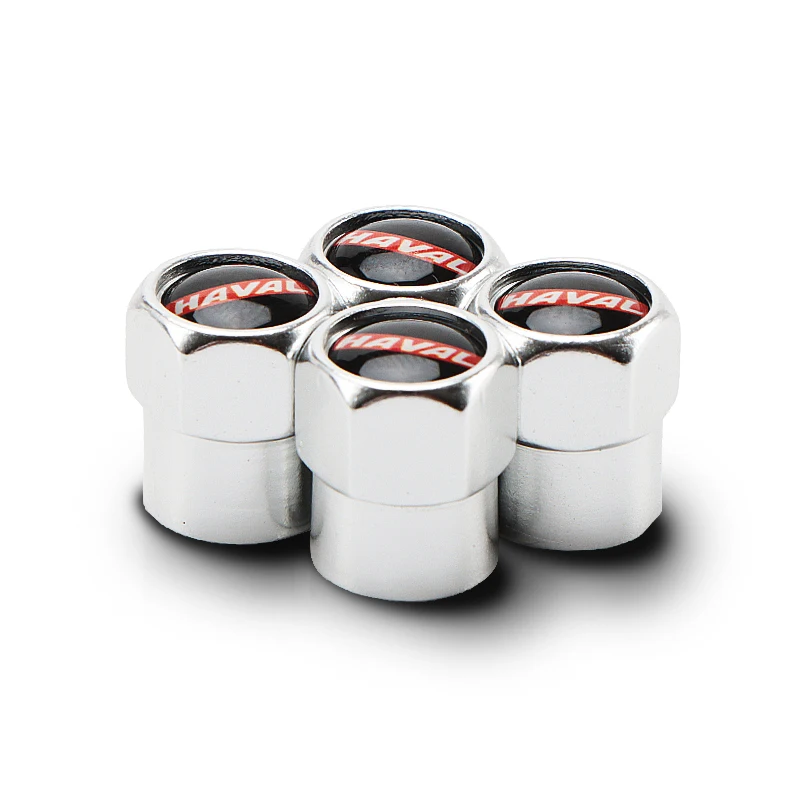 4pcs New Metal Wheel Tire Valve Caps Stem case for Hyundai Suzuki Mazda Opel Toyota Chevrolet Audi Bmw Kia car accessories - купить по