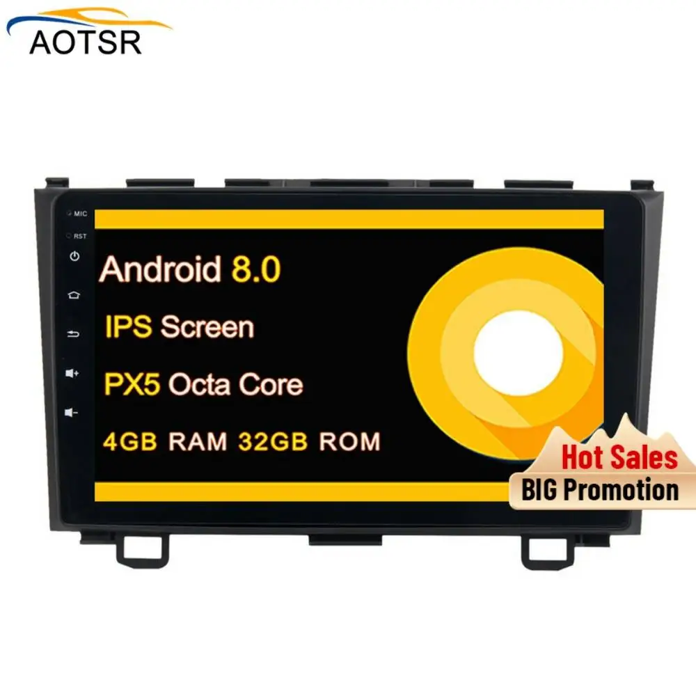 9 "Восьмиядерный Android 8 0 автомобильный dvd плеер без Мультимедиа Стерео GPS