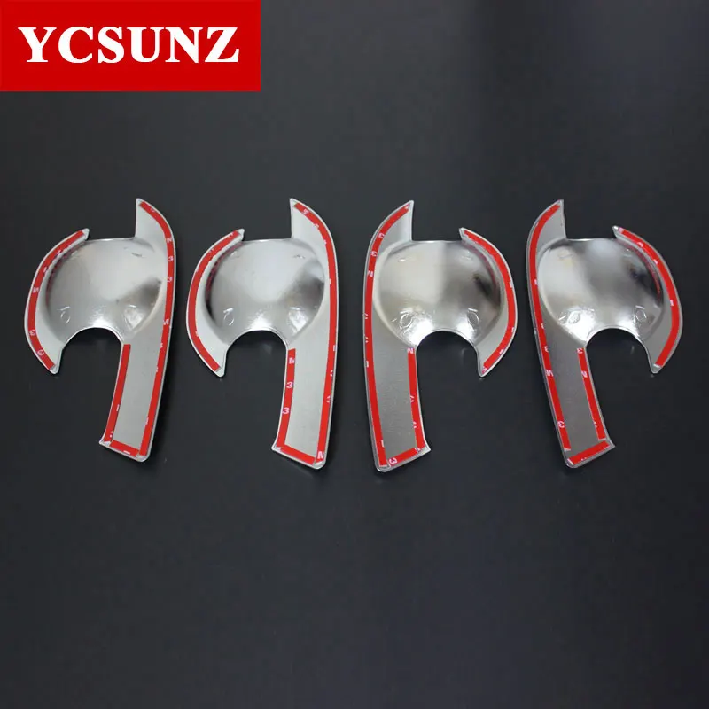 Автомобильные аксессуары ABS Хромированная дверная ручка внутренняя отделка для