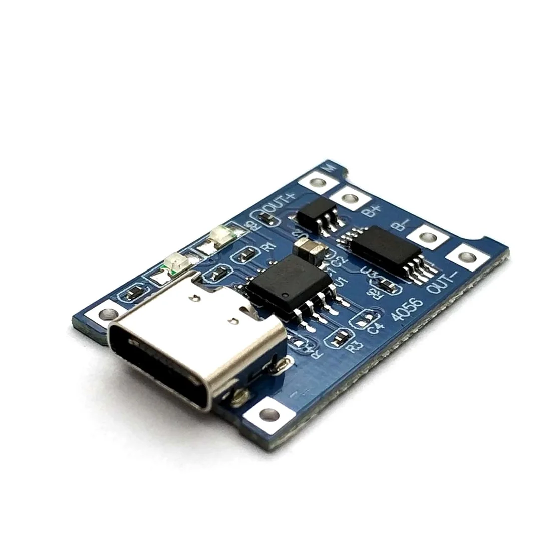 TP4056 5V 1A Type c USB 18650 модуль зарядного устройства литиевой батареи зарядная плата с