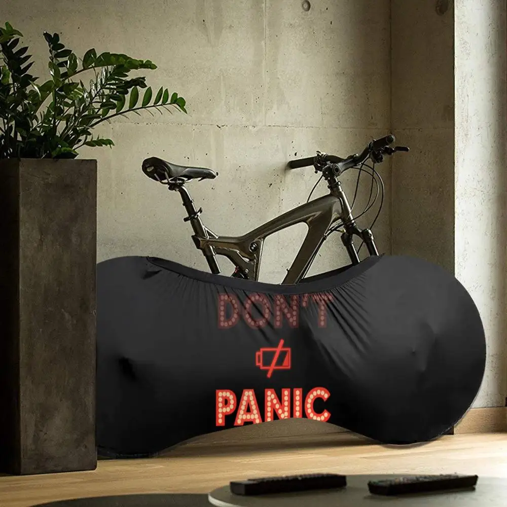 

2020 Dont Panic outdoor Bike MTB waterproof Bicycle dust cover Custom Rashguard biking motocross downhill BMX father gift