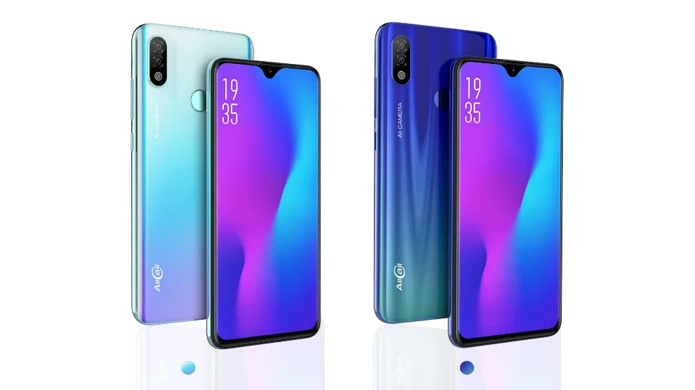 Глобальная версия Allcall S10 Android 9,0 Восьмиядерный 6,22 'HD Plus+ камера 16 Мп+ 5 Мп 3800 мАч 4 Гб ram 4G Celular смартфон