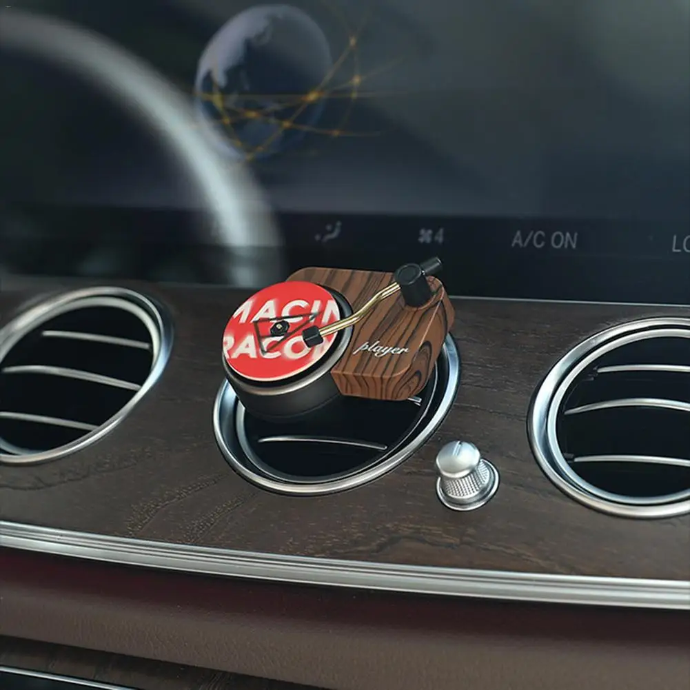 Recorder Aromatherapy Turntable Car Air Freshener Retro Vent Aroma Perfume Diffuser Decor | Автомобили и мотоциклы