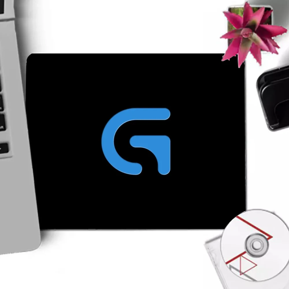 

Logitech-pad attern Small Size Pc Tablet Gaming Gamer Computer Laptop Mouse Pad Rubber Office Keyboard