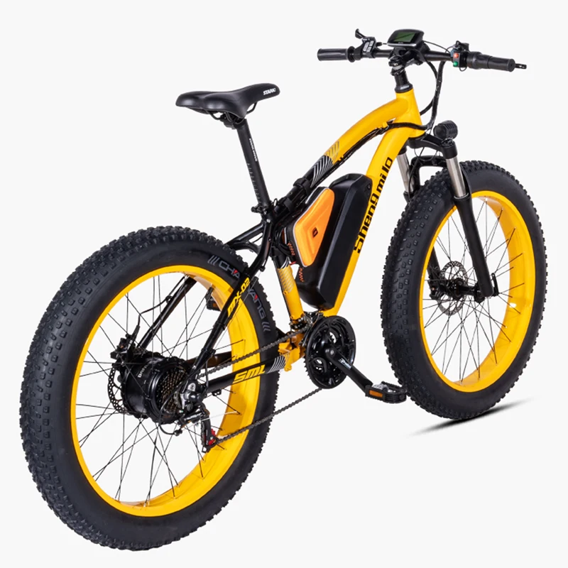 26 дюймов fat ebike 48V500w bafang мотор электрический горный велосипед электрический Снежный велосипед 17ah литиевая батарея Максимальная скорость 40 км/ч emtb