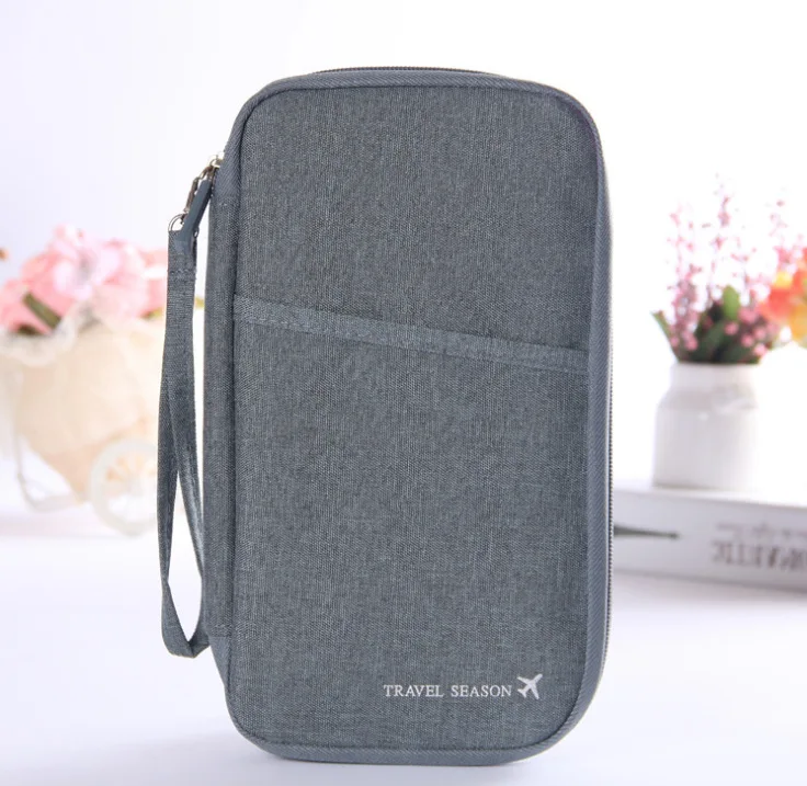 quality travel document storage bag wallet passport ID ticket flight credit card package box passport package