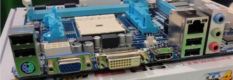

original motherboard for Gigabyte GA-F2A55M-HD2 DDR3 Socket FM2 F2A55M-HD2 64GB A55 Desktop motherborad Free shipping