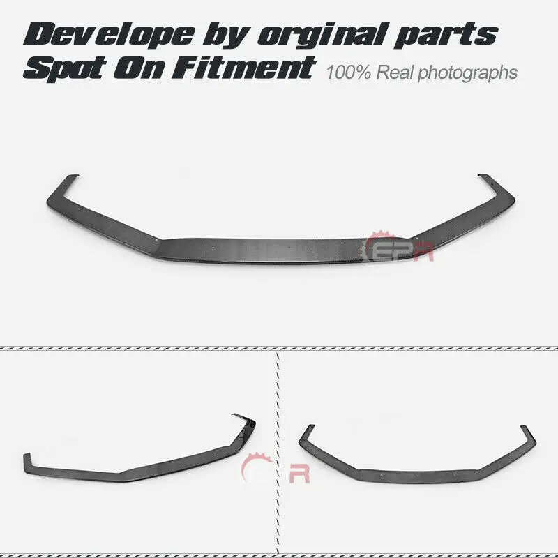 

For Honda FK8 Civic Typ-R EPA Style Carbon Fiber Front Bumper Bottom Splitter Diffusers Lip Part Bodykits Trim kits