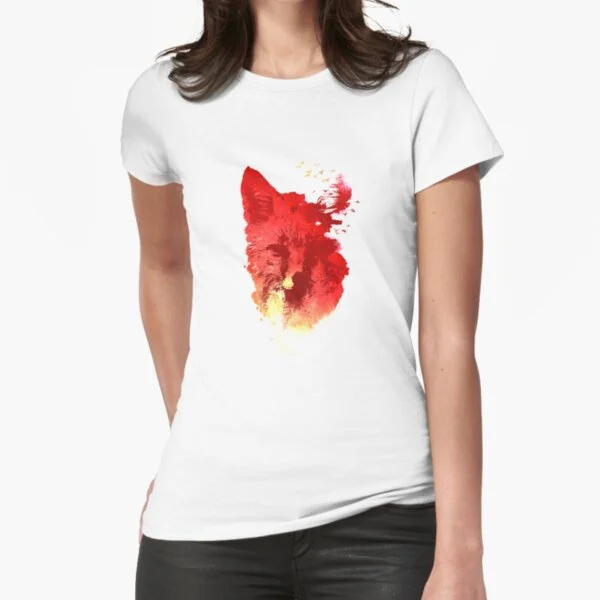 

Burning T-Shirt Print Top