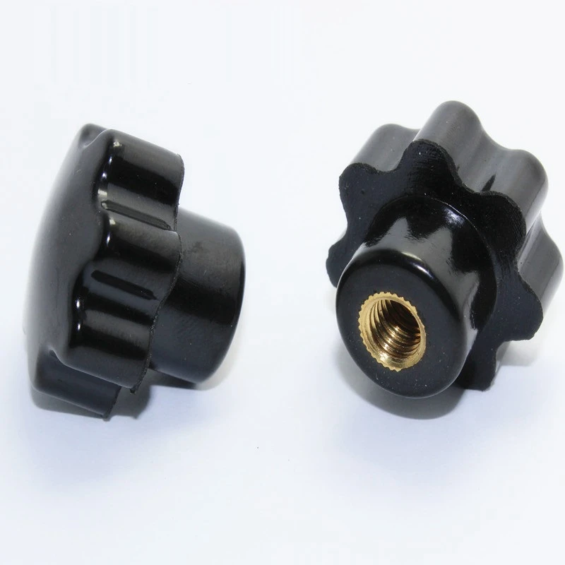 3 шт. M6 Ручная регулировка гайки/бакелит звезда Тип пластиковая головка ручка