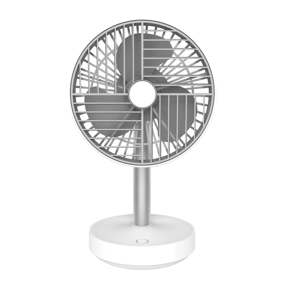 

SMARTDEVIL Portable Desk Fan Lower Noise USB Rechargeable Battery Operated Fan with Four Speeds, 4000Mah Battery