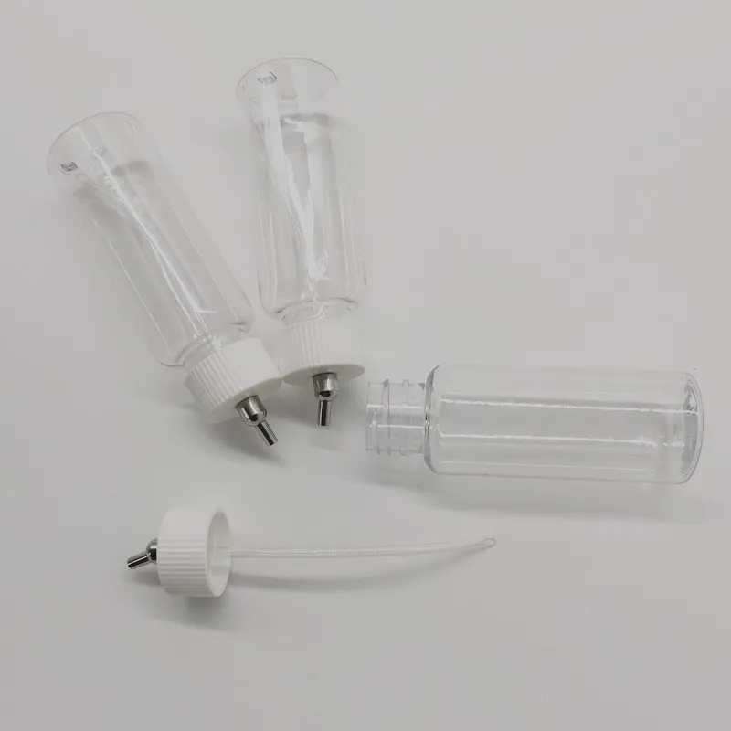 Бесплатная доставка 3 шт./лот пластиковые бутылки для аэрографа 100 см3 пигментная