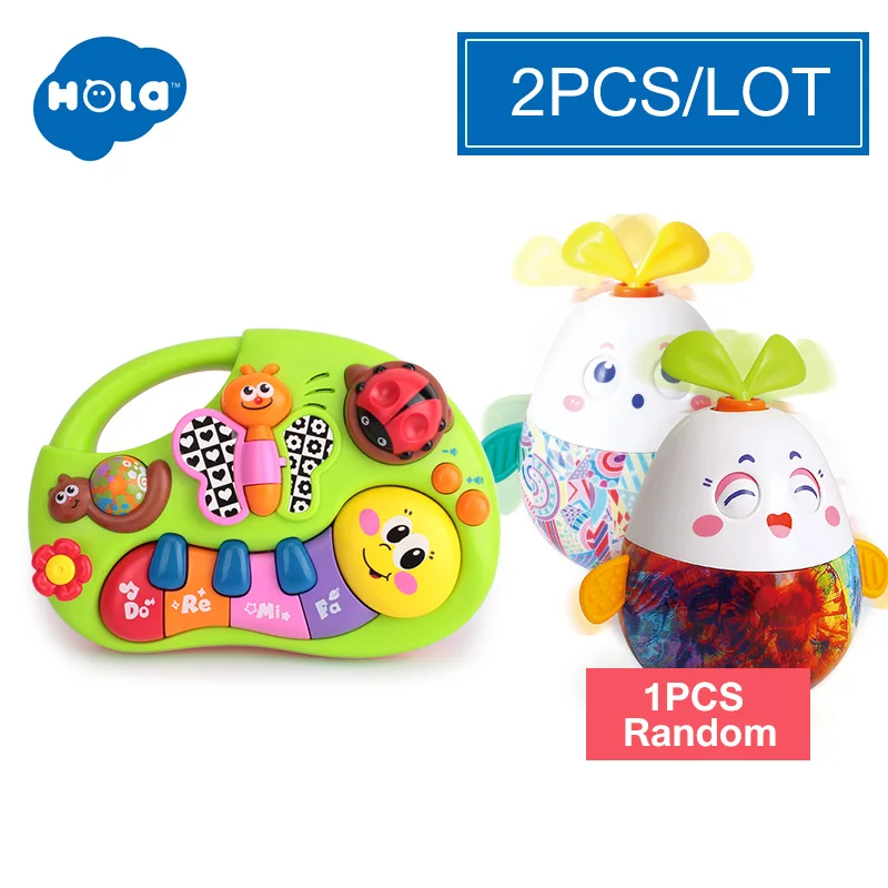 HOLA 927 детские игрушки обучающая машина, игрушка с подсветкой и музыкой и обучающими сюжетами, Игрушка музыкальный инструмент для малышей 6 месяцев - Цвет: Светло-серый