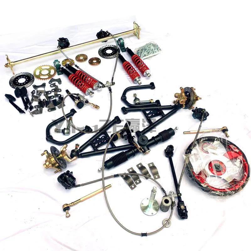 GO KART картинг ATV UTV 1 м задний мост рулевая шестерня тяга тормозной насос на рулевое