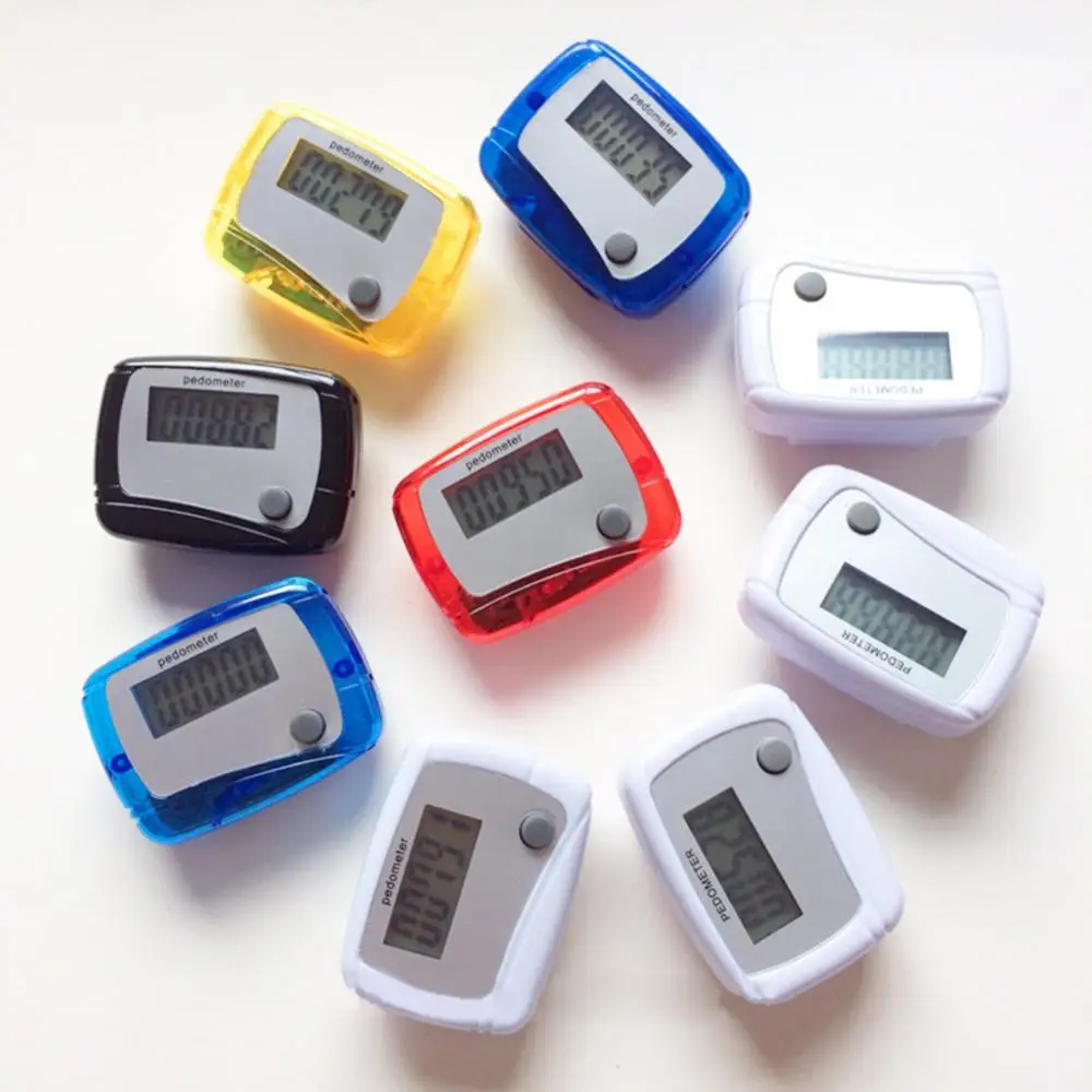 

Portable Mini Digital LCD Pedometer Sports Walking Running Step Counter Meter