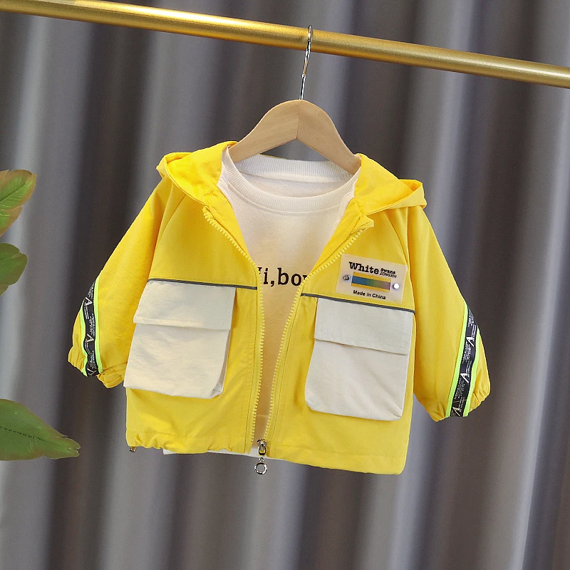 

Children Jackets Autumn Spring Kids Outerwear Coats Cute printe camouflage Cartoon Jackets Boys Baby Girls Windbreaker 1-5 YEARS