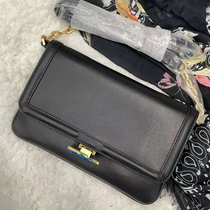 

Women Black Mini Bags Genuine Leather Letter Wings Decoration Female Shoulder Bags New 2021