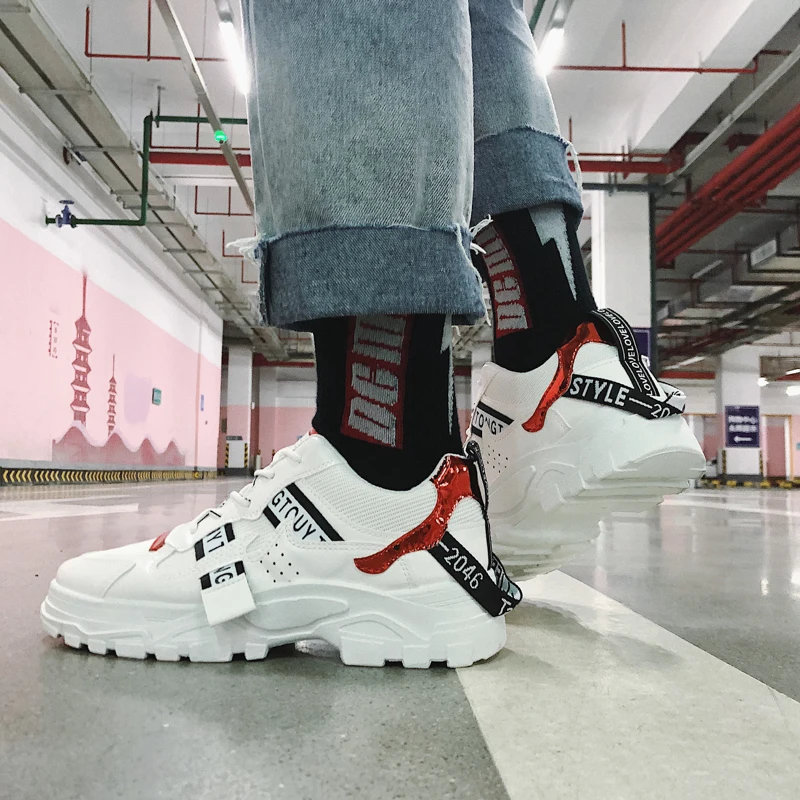 

Original Outdoor Retro Basketball Shoes for Men Air Shock Trainers Lightcasual shoes Sneakers Young Teenagers High Boots Basket