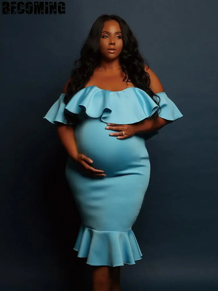 Платье для беременных фотосессии платье реквизит Сексуальное Женское