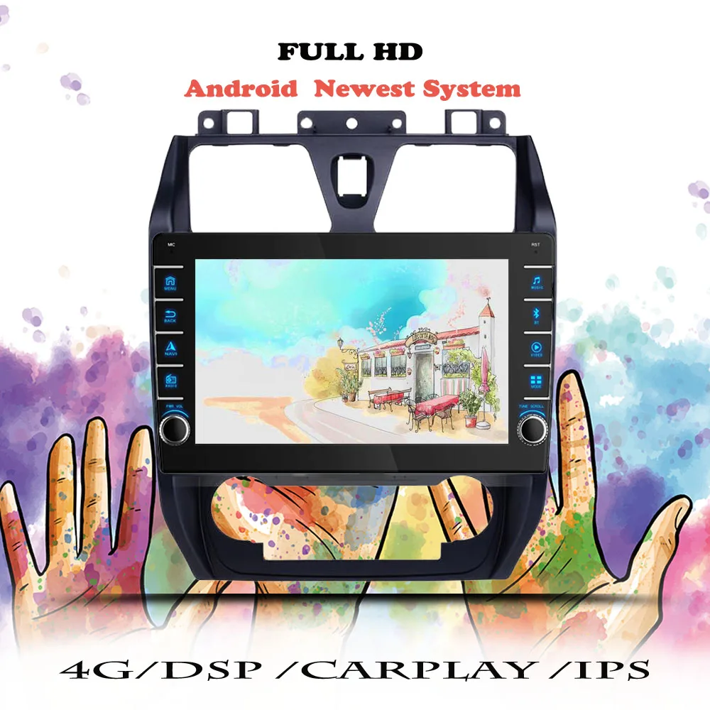 Мультимедийный плеер автомобильное радио для Geely Emgrand EC7 1 2009–2011 2012 2013 2014 2015 2016 Android