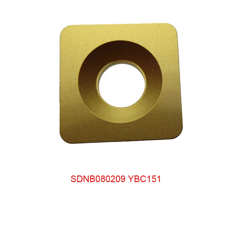 

Original SDNB080209 YBC151 The Quartet With Hole Single Side CNC Turning Tool Processing Of Steel 10pcs/lot