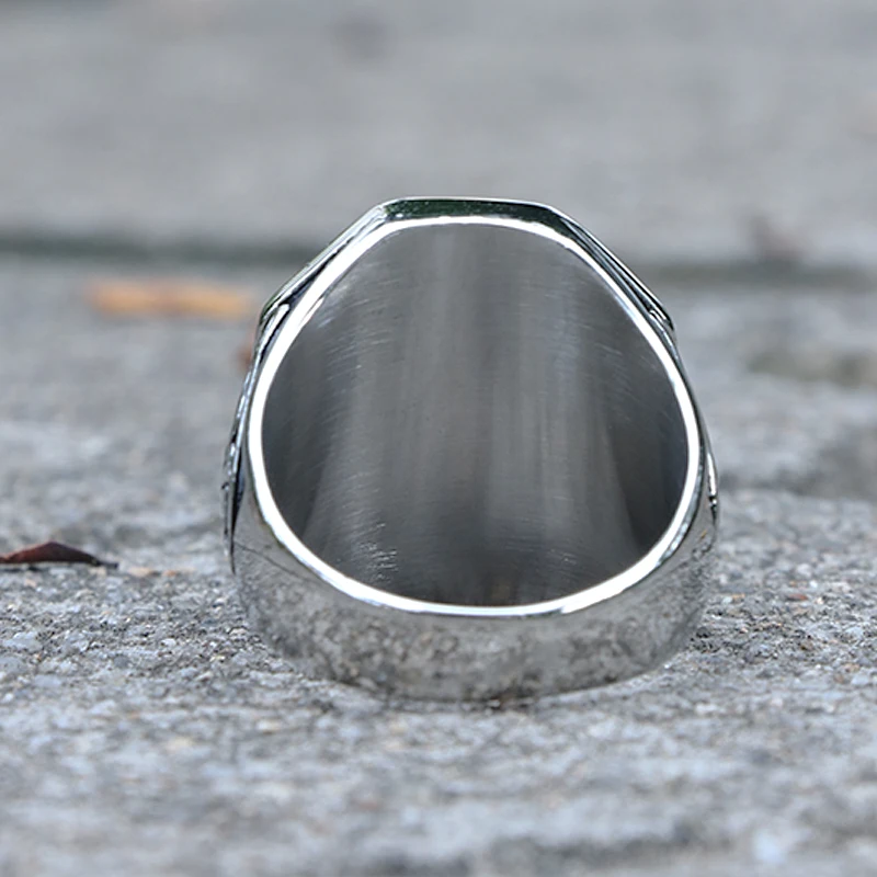Готический славянские топор Perun байкерские мужские кольца из нержавеющей стали