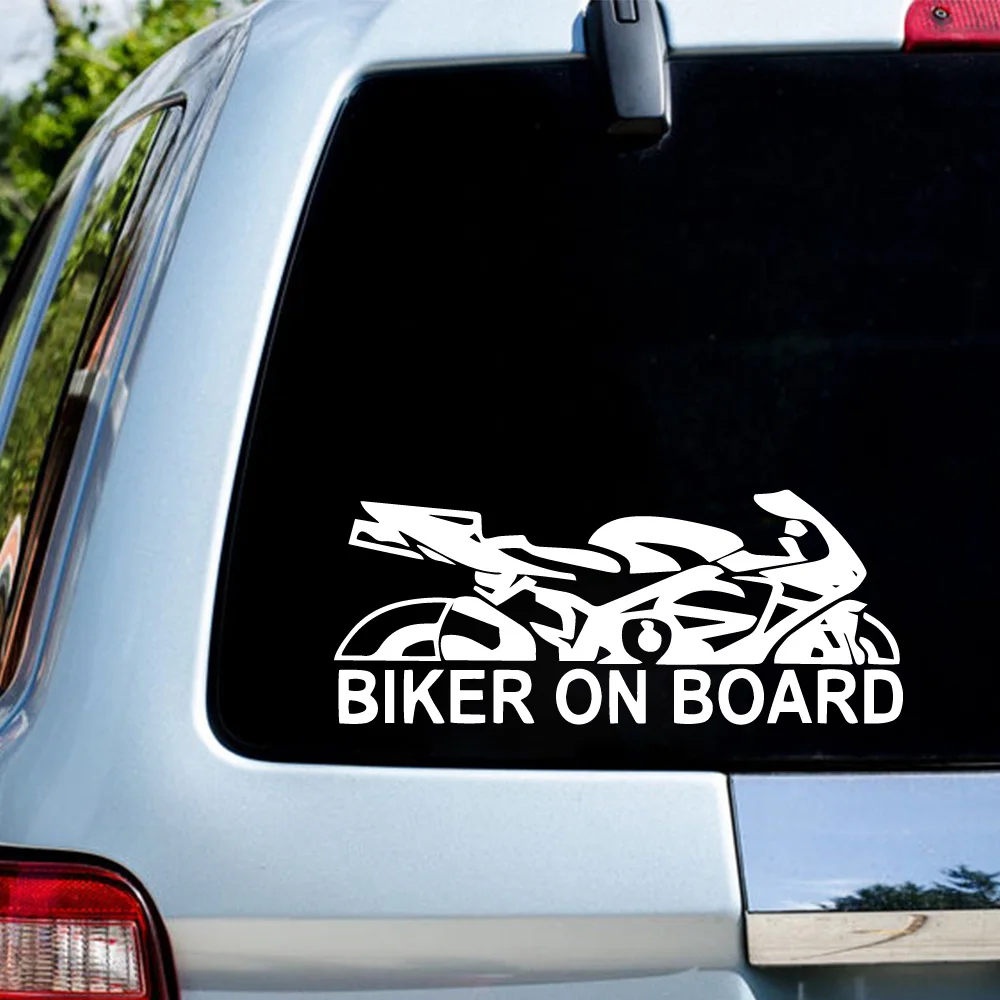 

Waterproof and Sunscreen PVC Stickers Car Bike Fashion Creative Cyclist Vinyl