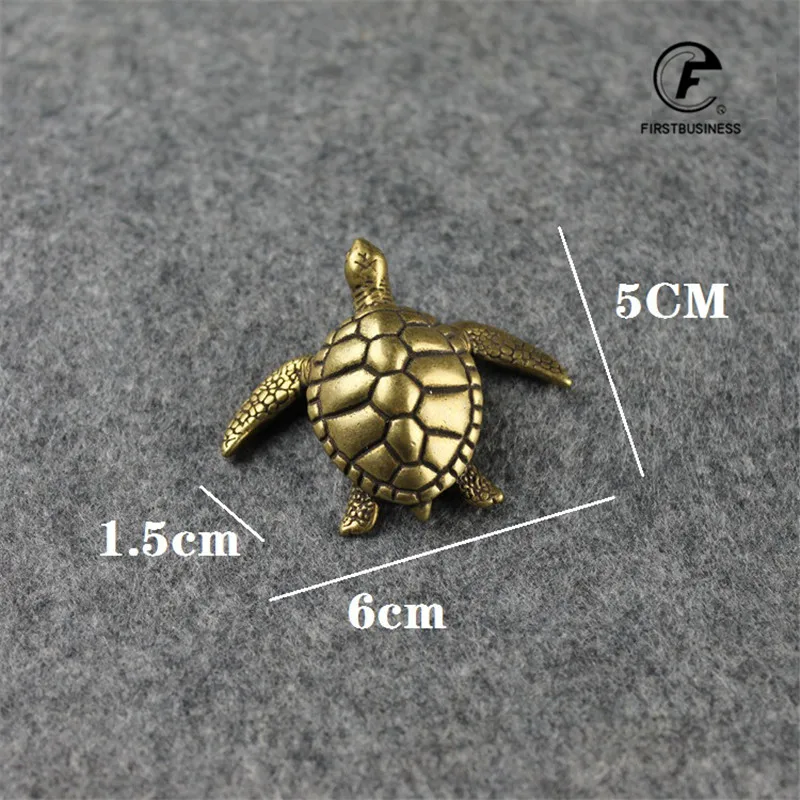 Pure Copper Turtle Statue Vintage Brass Tortoise Miniatures Figurines Home Decorations Car Ornament Desk Decor Accessories Craft | Дом и сад