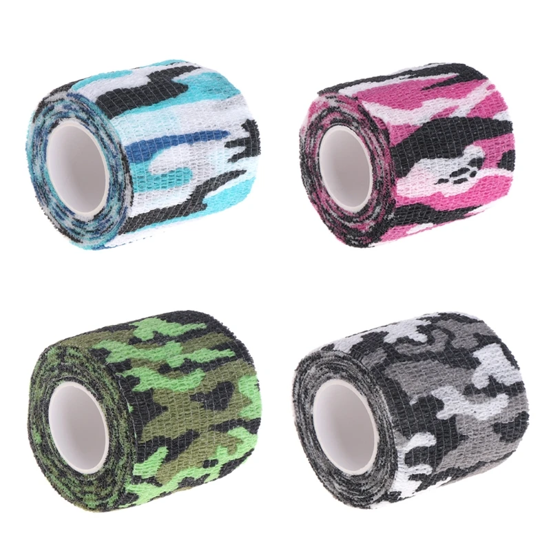 

Tattoo Self-adhesive Non-woven Elastic Sport Tape Bandage Grip Tube Cover Wrap M89F