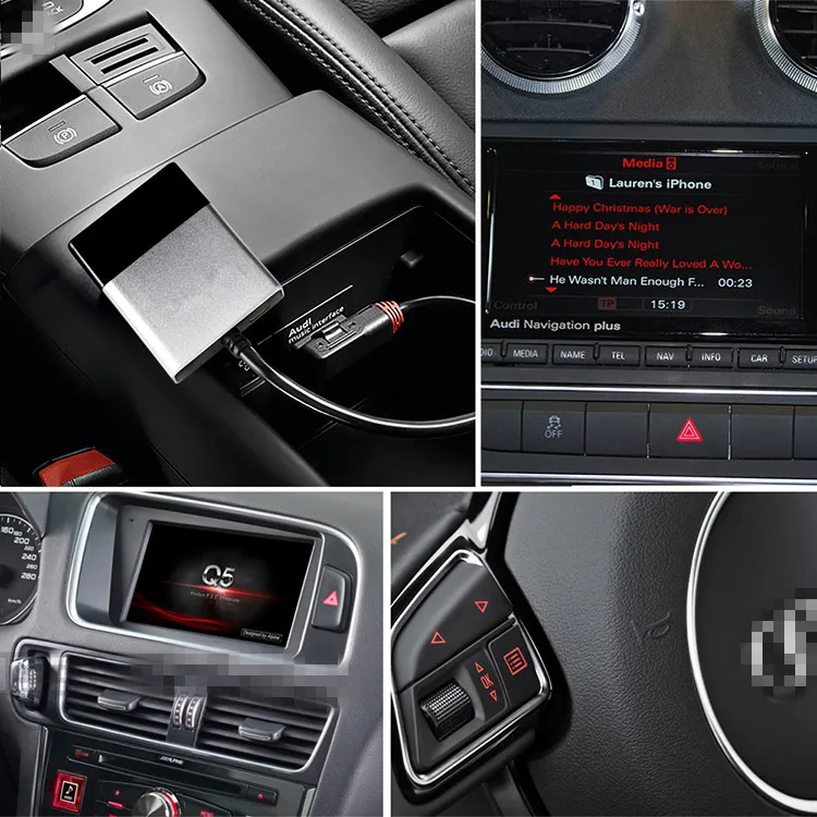 Для Benz Audi AMI MMI медиа интерфейс AUX кабель для VW MDI аудио музыкальный приемник Airdual модуль Bluetooth автомобильный комплект