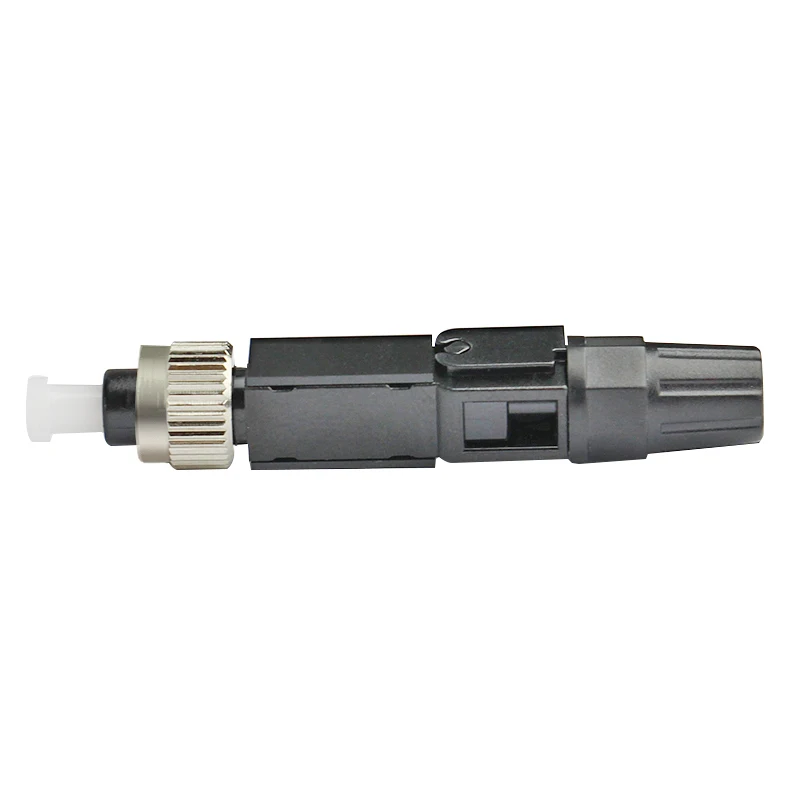 100 PCS Embedded FC UPC Fiber Optic Fast Connector FTTH SM fiber optic FC quick connector FC adapter Field Assembly 0.3db rapid
