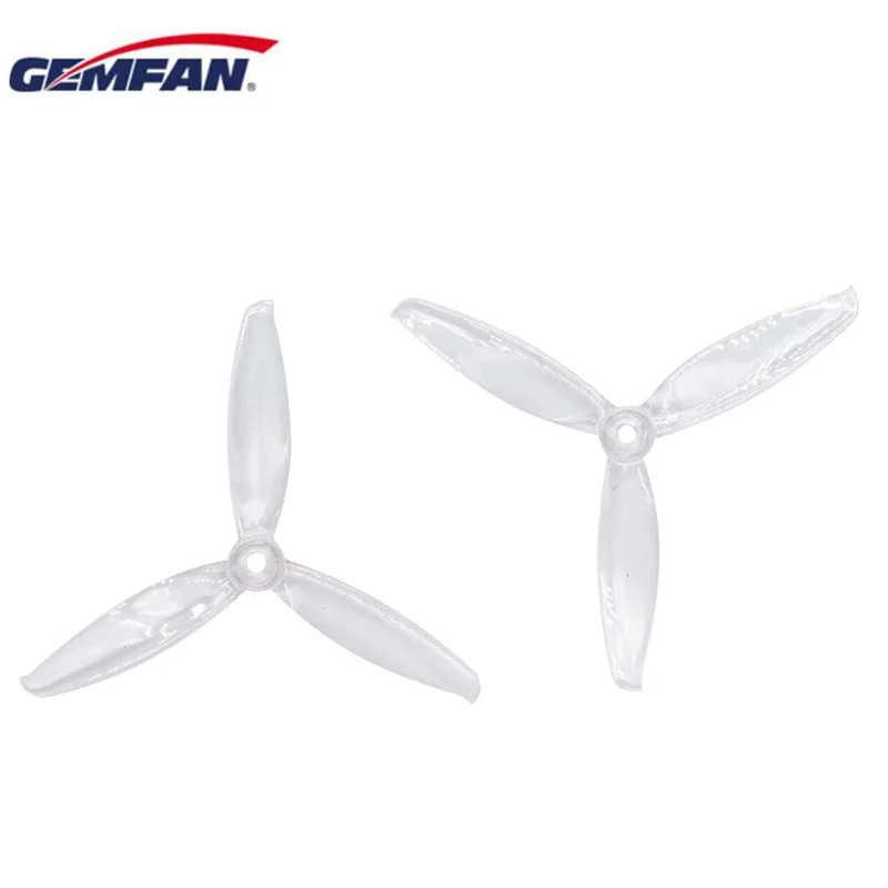 5043 2 пары Gemfan windancer 3028/4032/5042/5043 3-лопастной Пропеллер Совместимость 5 мм/1,5mm монтажное отверстие для Радиоуправляемый Дрон Мультикоптер - Цвет: 5043