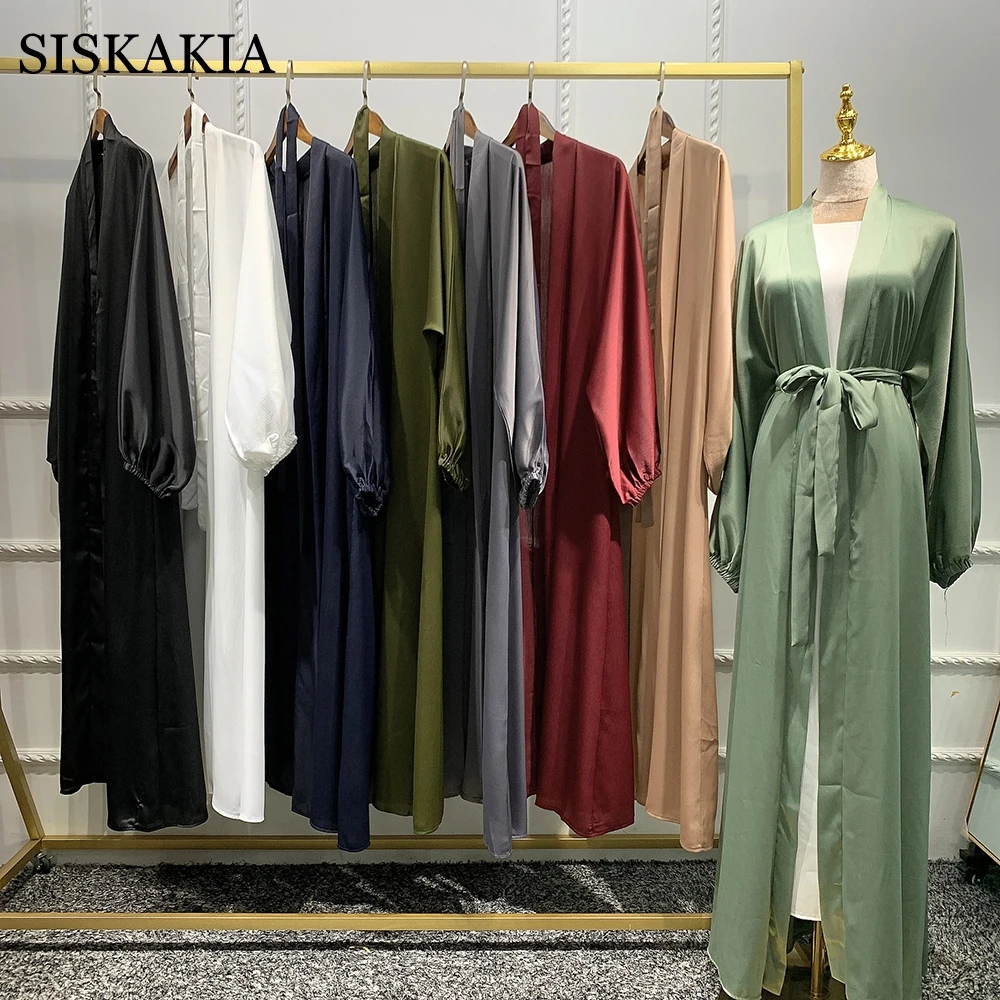 Мусульманское кимоно Abaya Дубай Турция арабский Оман мусульманский кардиган