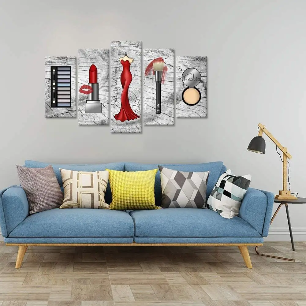 5 шт. красная помада тени для век | Дом и сад