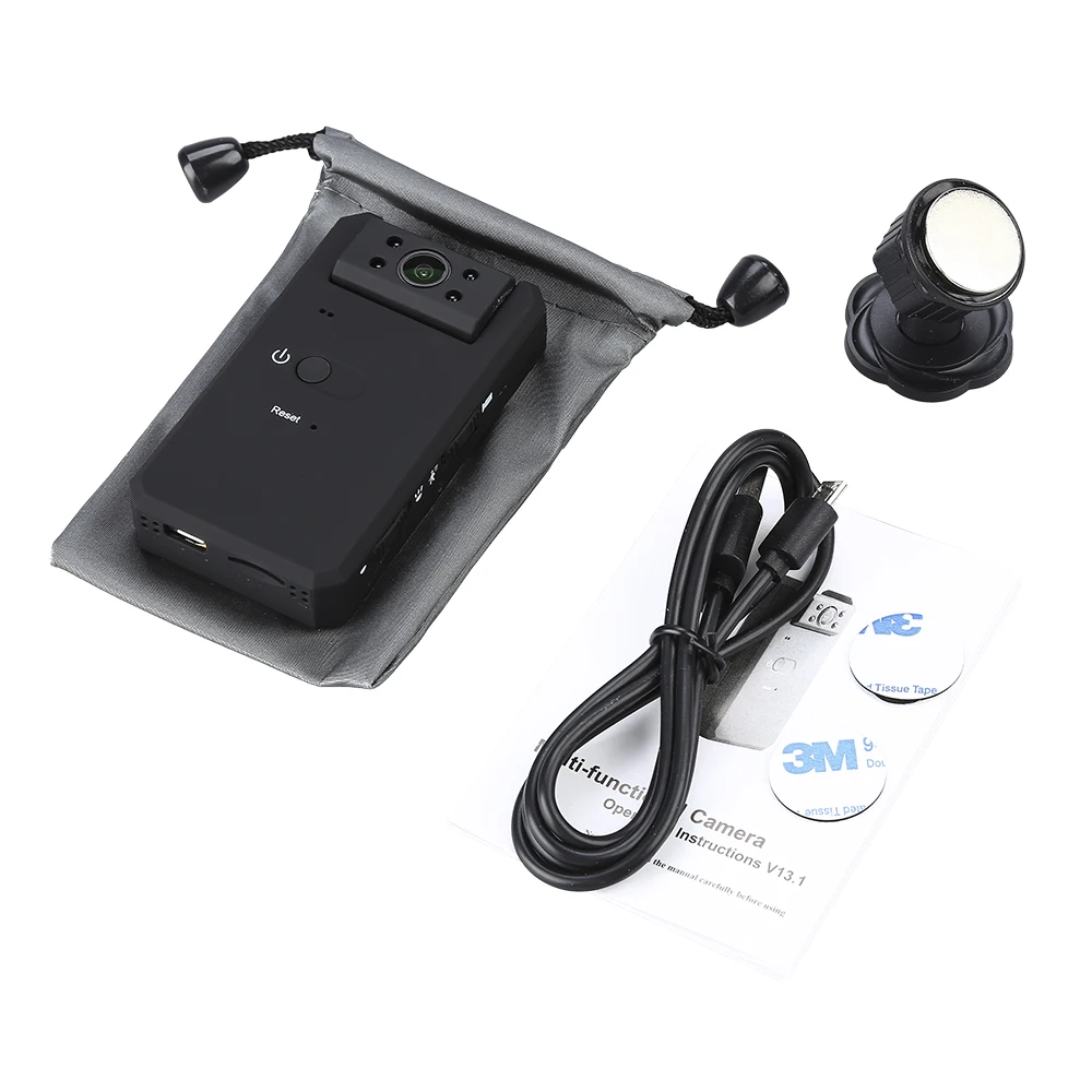 

Full HD Mini DV Camara 1080P Infrared Night Vision Mini Camcorder with 180 degree Rotation Motion Micro Camera