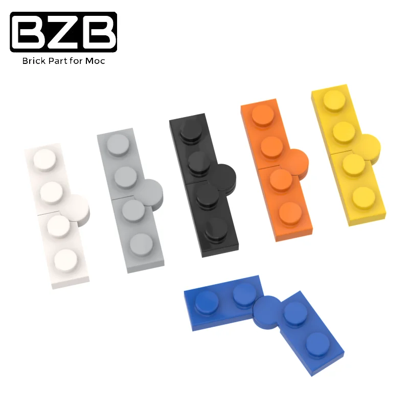 BZB MOC 73983 1x4 шарнирная пластина 19954 2429 креативная модель строительного блока для детей высокотехнологичные детали кирпича игрушка Лучшие подарки