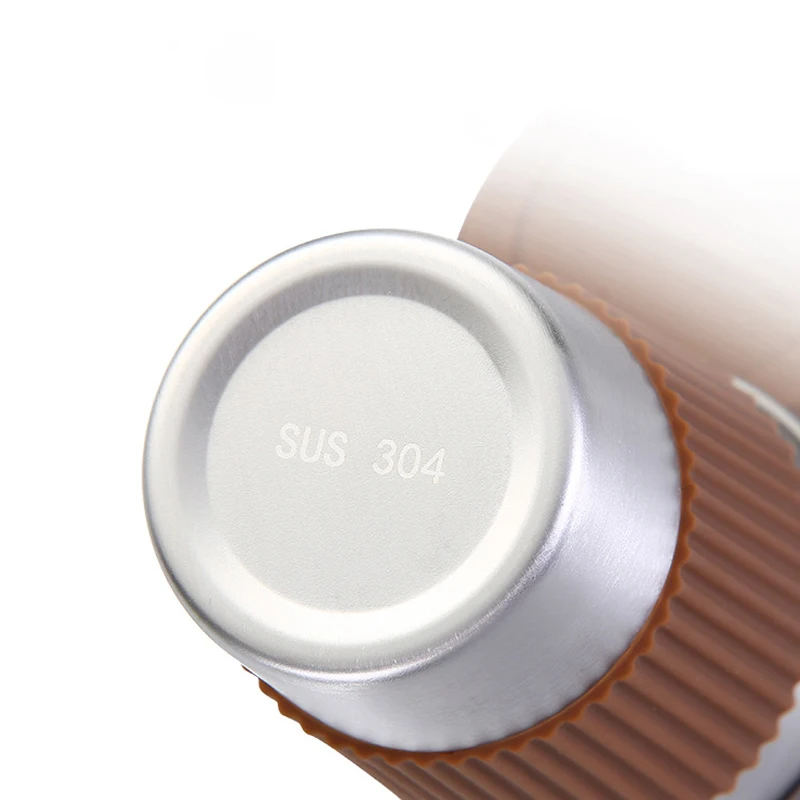 Кофейная чашка кружка из нержавеющей стали силиконовая Изолированная кофейная с