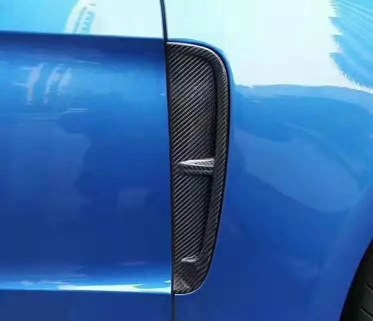Боковой канал из углеродного волокна для Porsche Panamera- боковые отверстия из углеродного волокна для Porsche 971 обшивка крыла