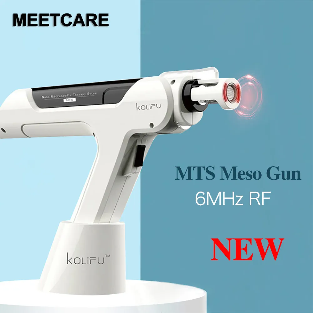 Nano микроиглы терапевтическая система ВЧ инъекция МТС мезо пистолет уход за кожей