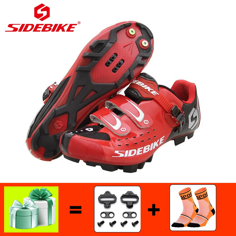 Обувь для велоспорта SIDEBIKE мужская обувь горного велосипеда женская гонок