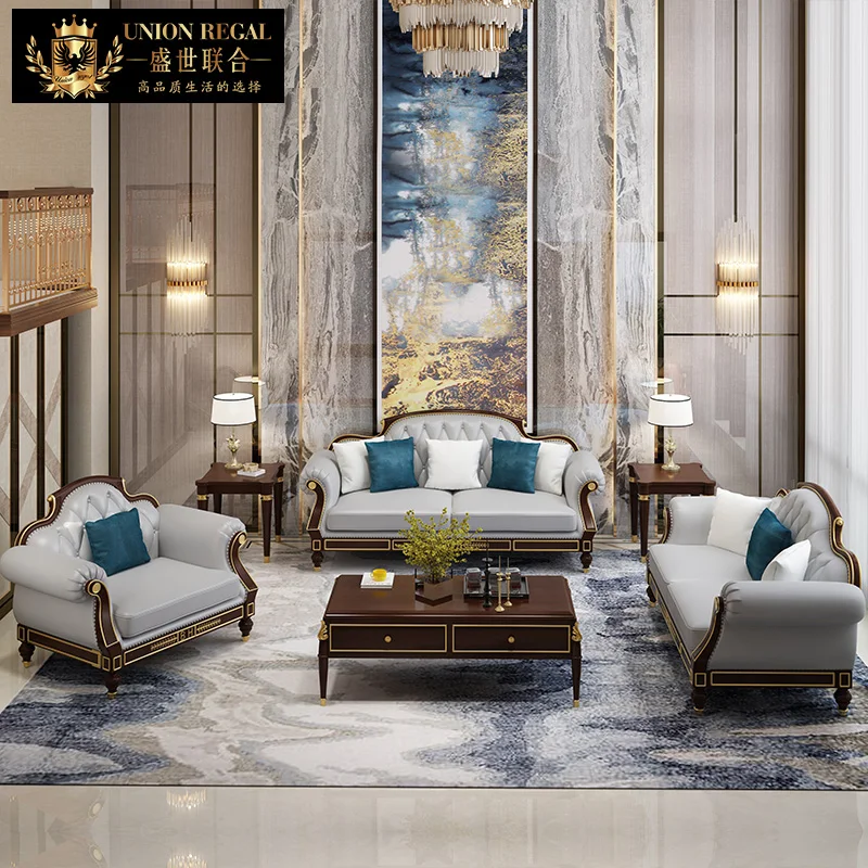 Американский диван-кровать деревянные дизайнерские диваны divano набор