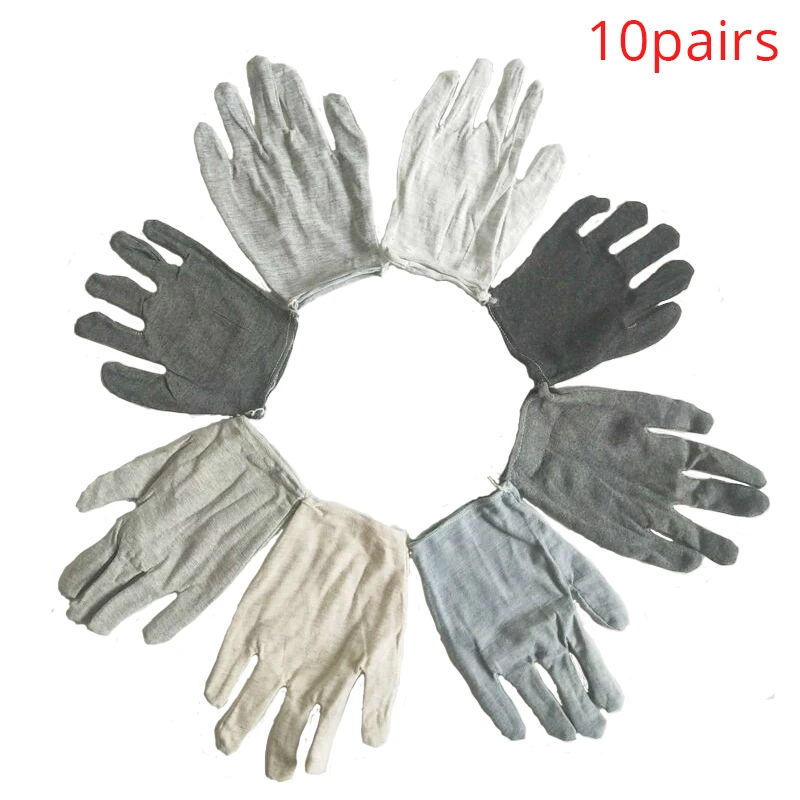 Хлопковые перчатки антивибрационные Термостойкие антистатические влагостойкие