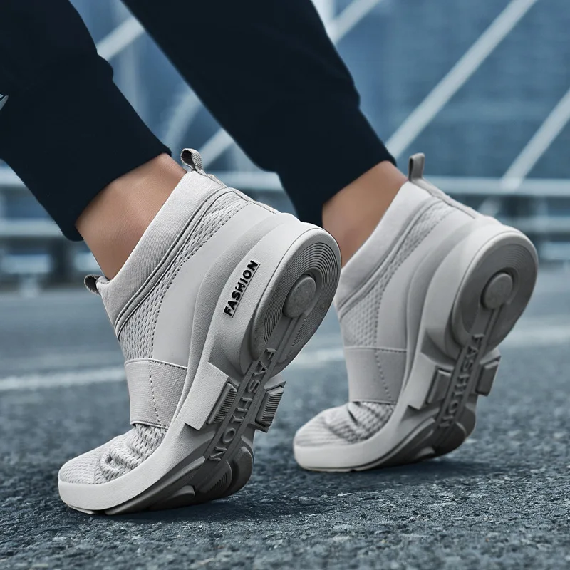 

New Fashion male Classic Shoes Men Shoes Women Comfortable Breathable Non-leather men's Casual Lightweight Shoes