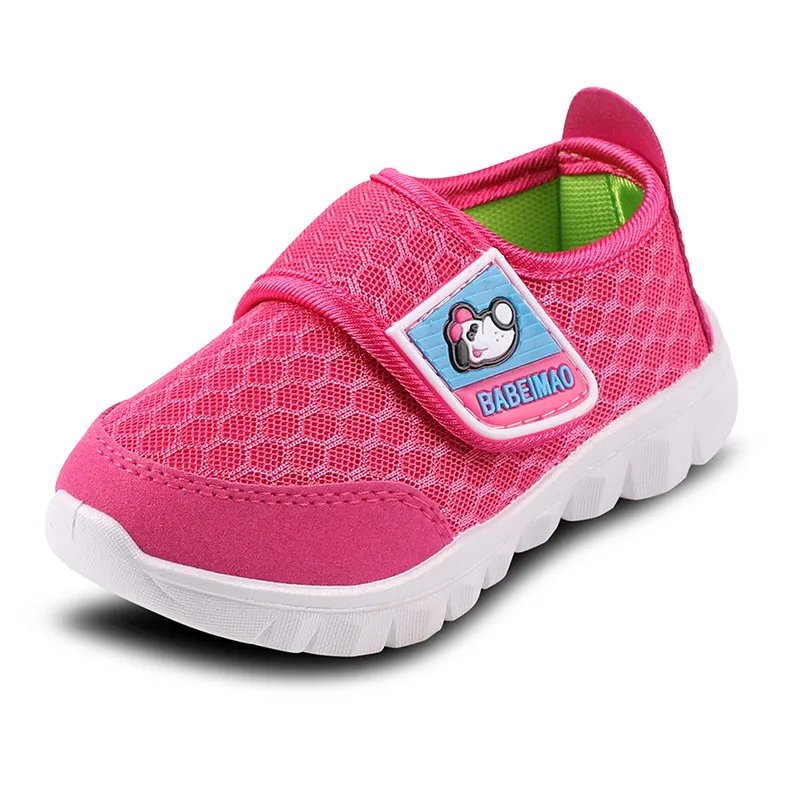 Summer Kids Shoes Breathable Mesh Sneakers Boys Outdoor Flats Casual Girls Children Walking Footwear tenis infantil |