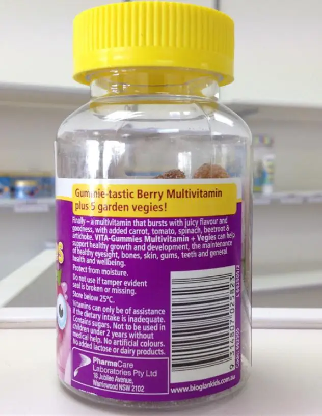 Natures way BIOGLAN Детские витаминные помадки мультивитамины+ 60 фруктов и овощей x2шт