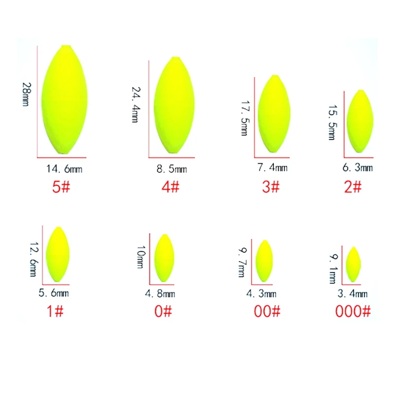 Многоразмерные семизвездочные поплавок для рыбной ловли космические бобы