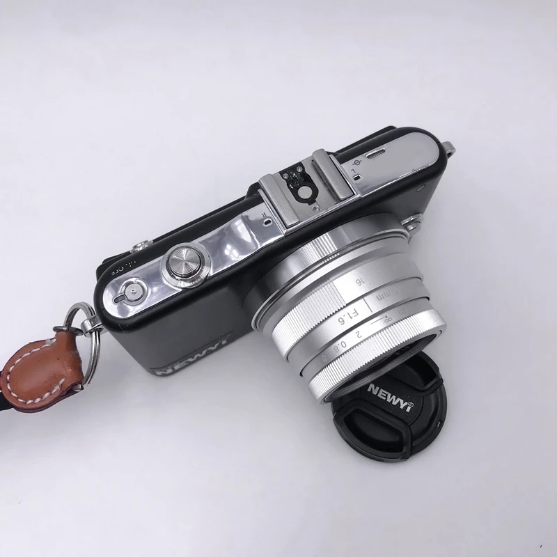 

NEWYI Manual Focus Prime Lens 35mm F/1.6 for Panasonic Olympus Micro M4/3 Camera Hot