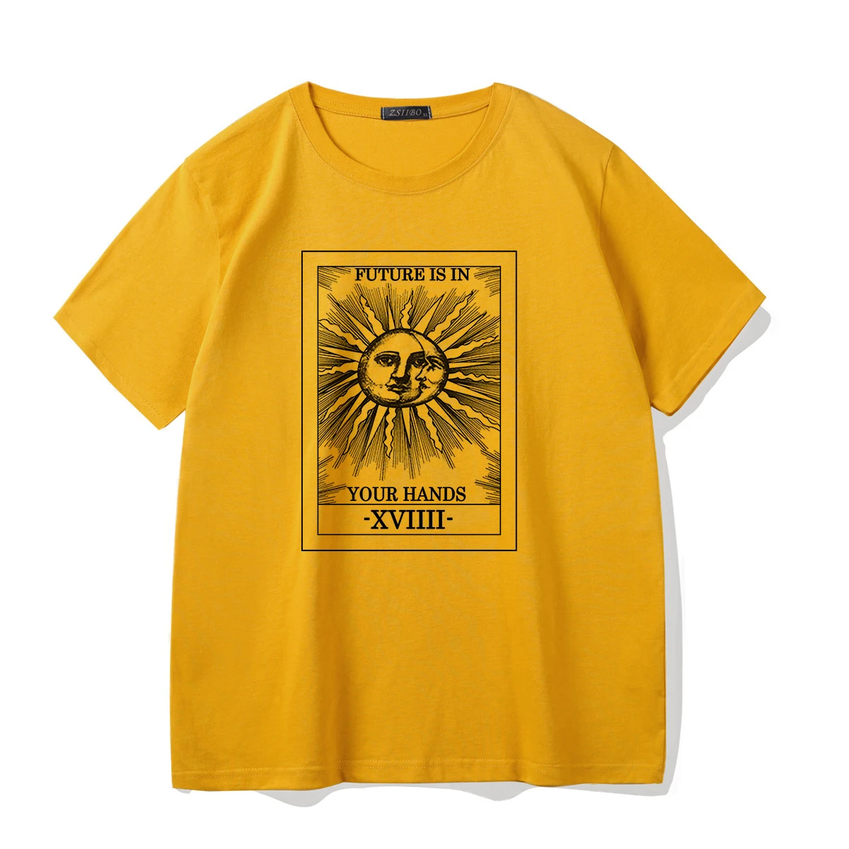 

Summer Sun God Harajuku Fashion Cartoon Punk Gothic Women's T-shirt Vintage Korean Style Streetwear Letter Short Sleeve Y2k Tees